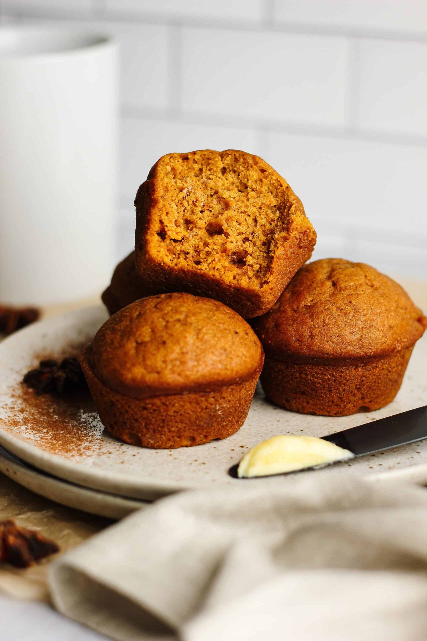 dairy free pumpkin muffins