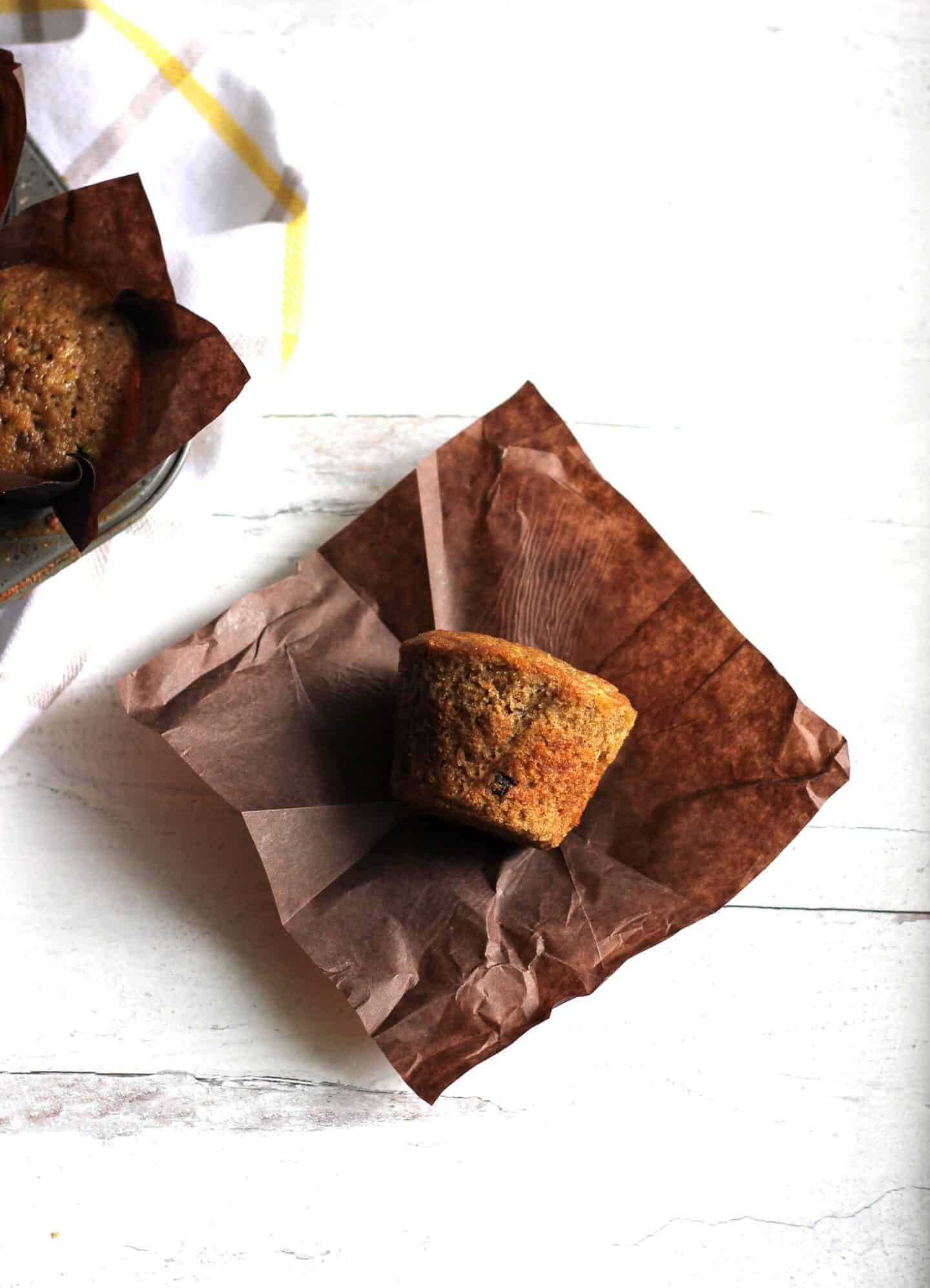 DairyFree Zucchini Muffins Milk Free Mom