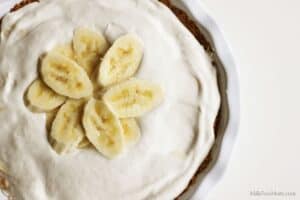 Dairy-Free Banana Pudding Pie