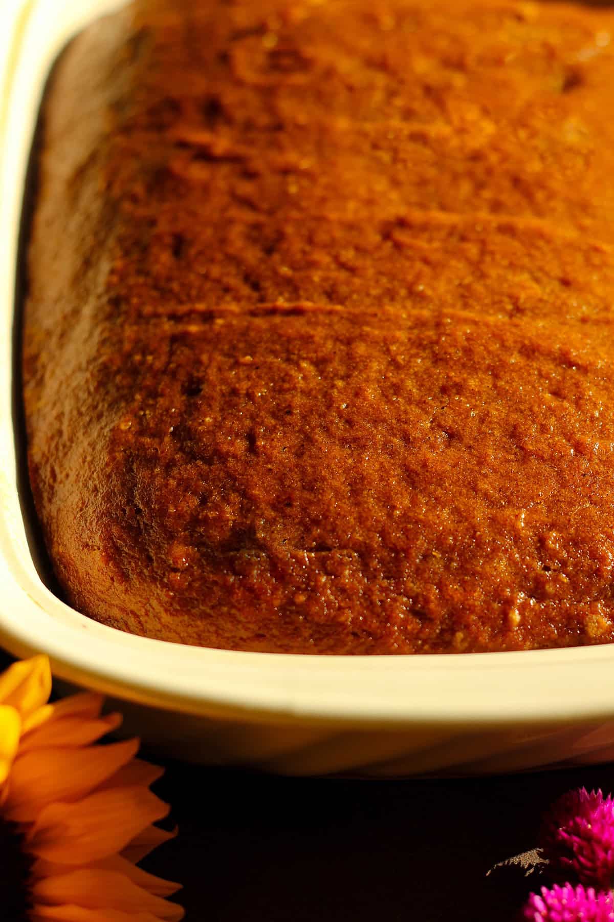 baked pumpkin cake