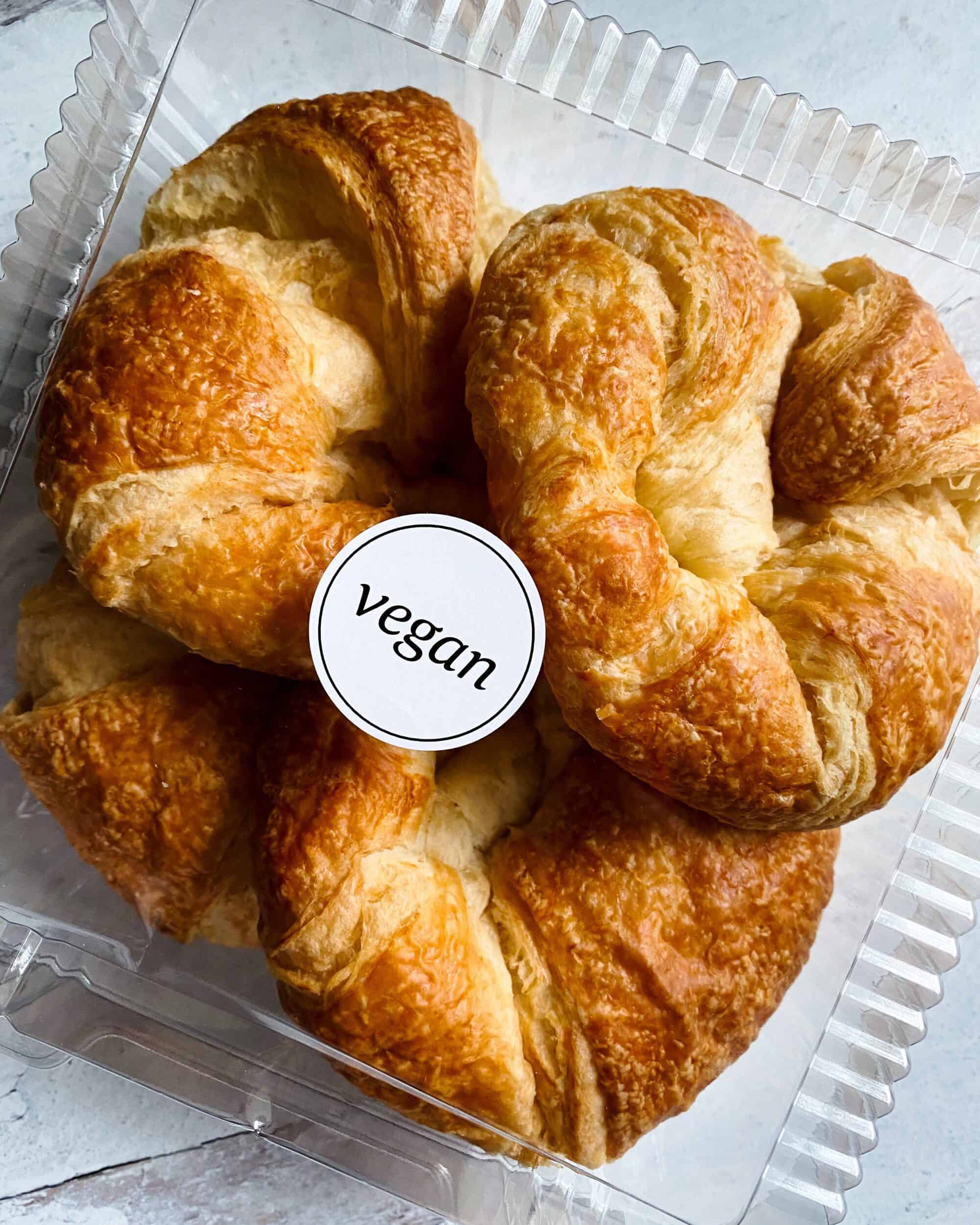 vegan croissants