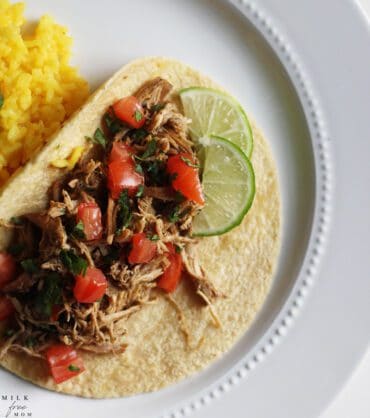 Dairy-Free Slow Cooker Taco Chicken