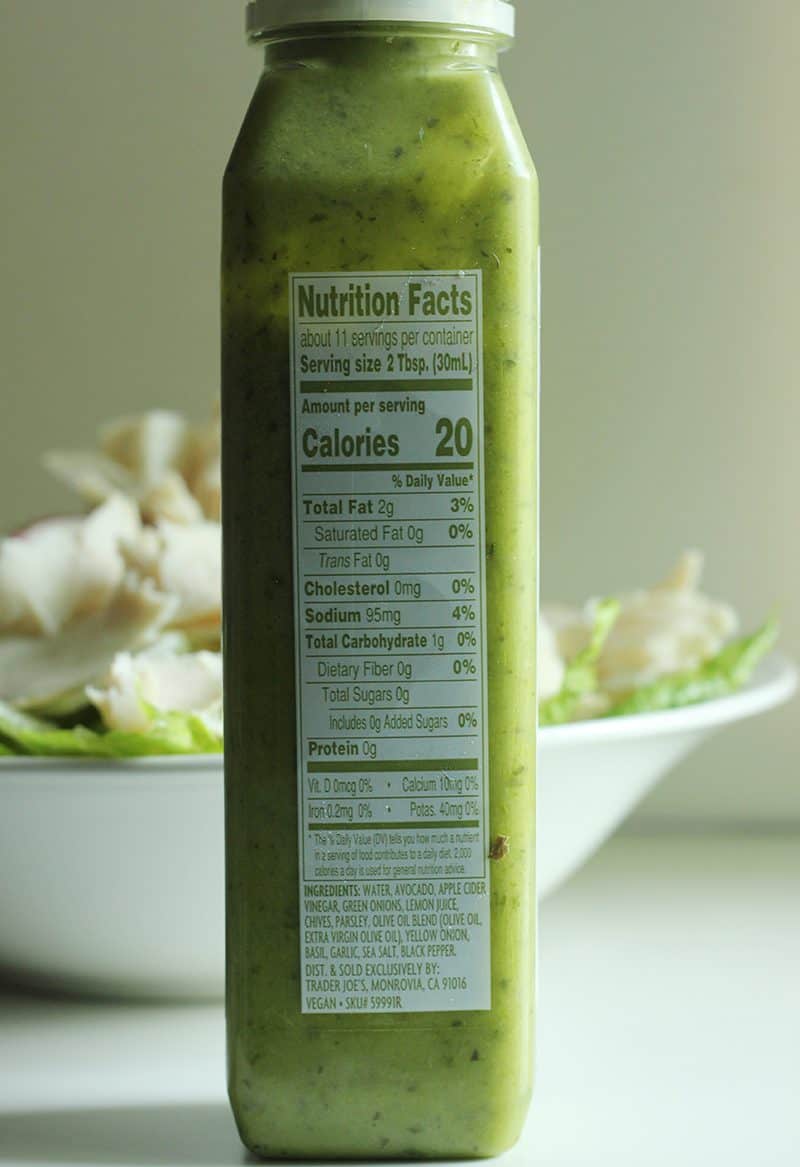 Trader Joe's Salad Dressing Green Goddess at Rachel Noble blog