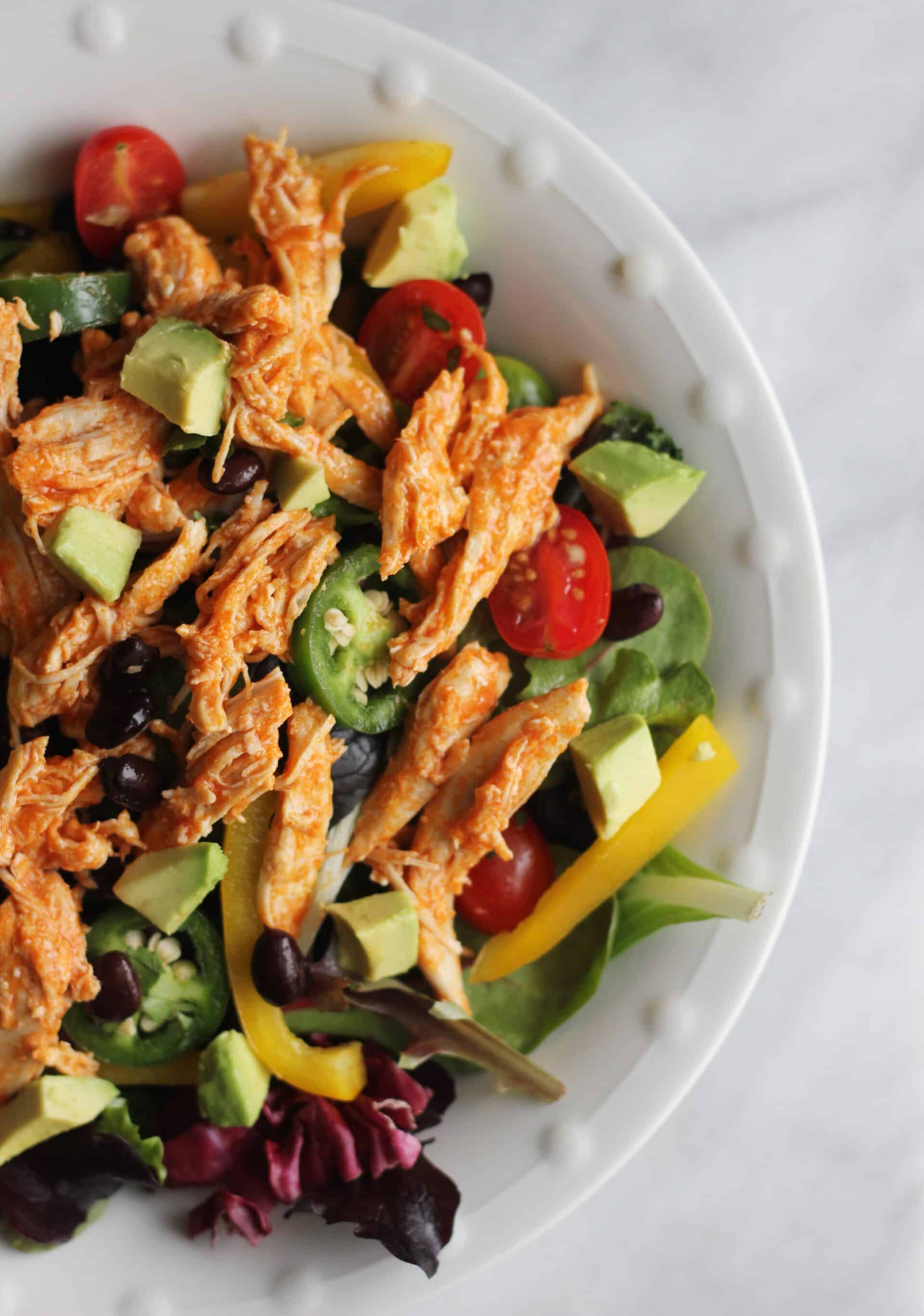 Dairy Free Buffalo Chicken Salad - Milk Free Mom