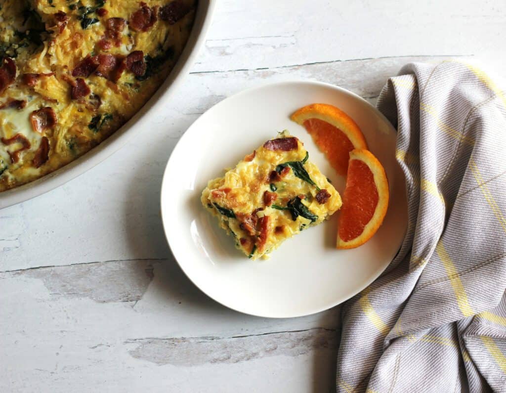 dairy free egg casserole