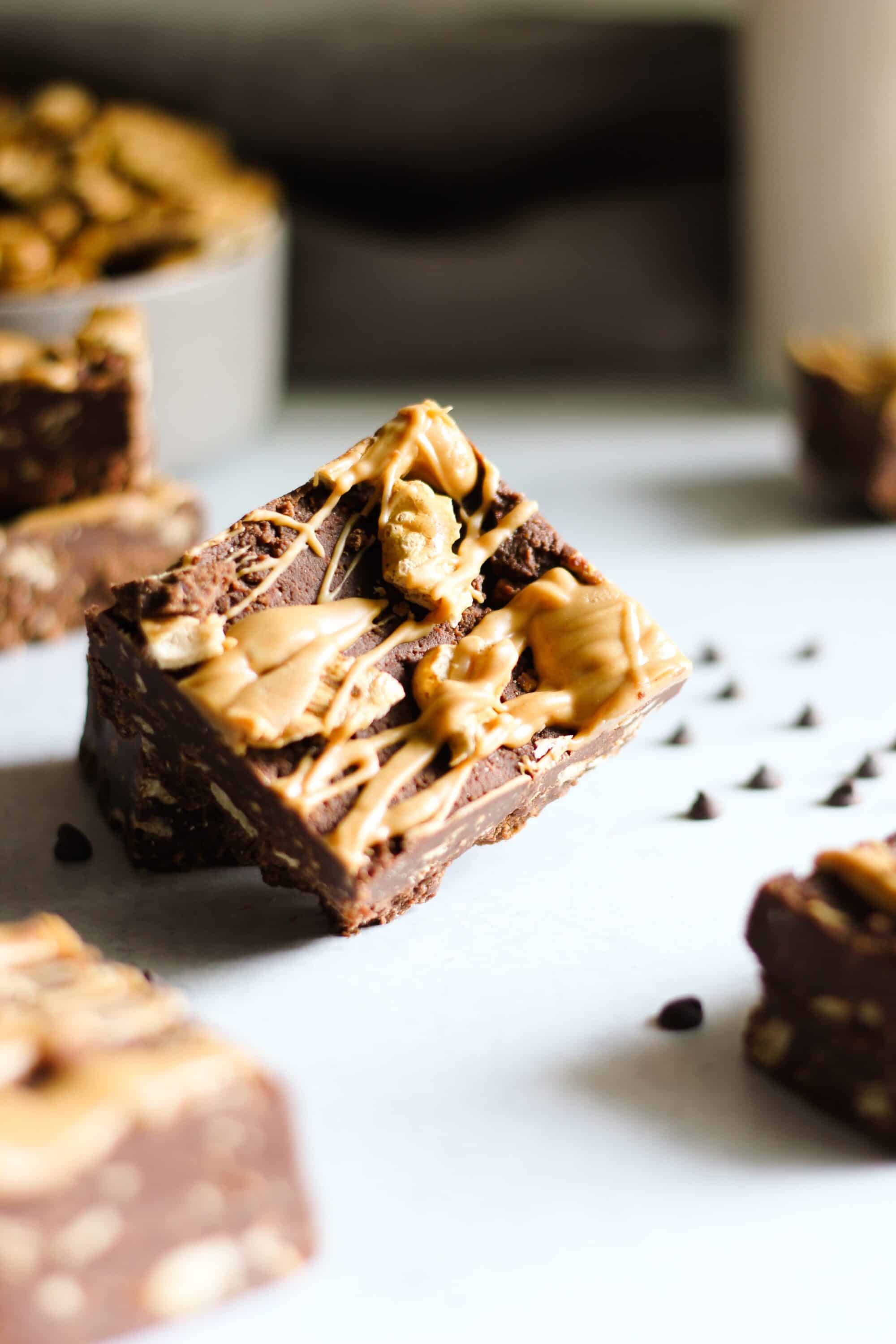 dairy free chocolate peanut butter pretzel