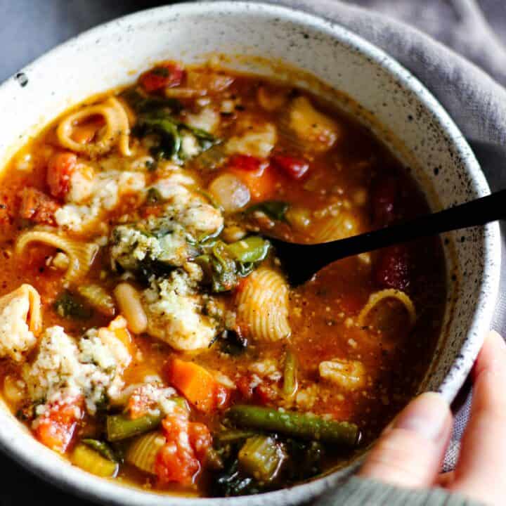 dairy free minestrone soup