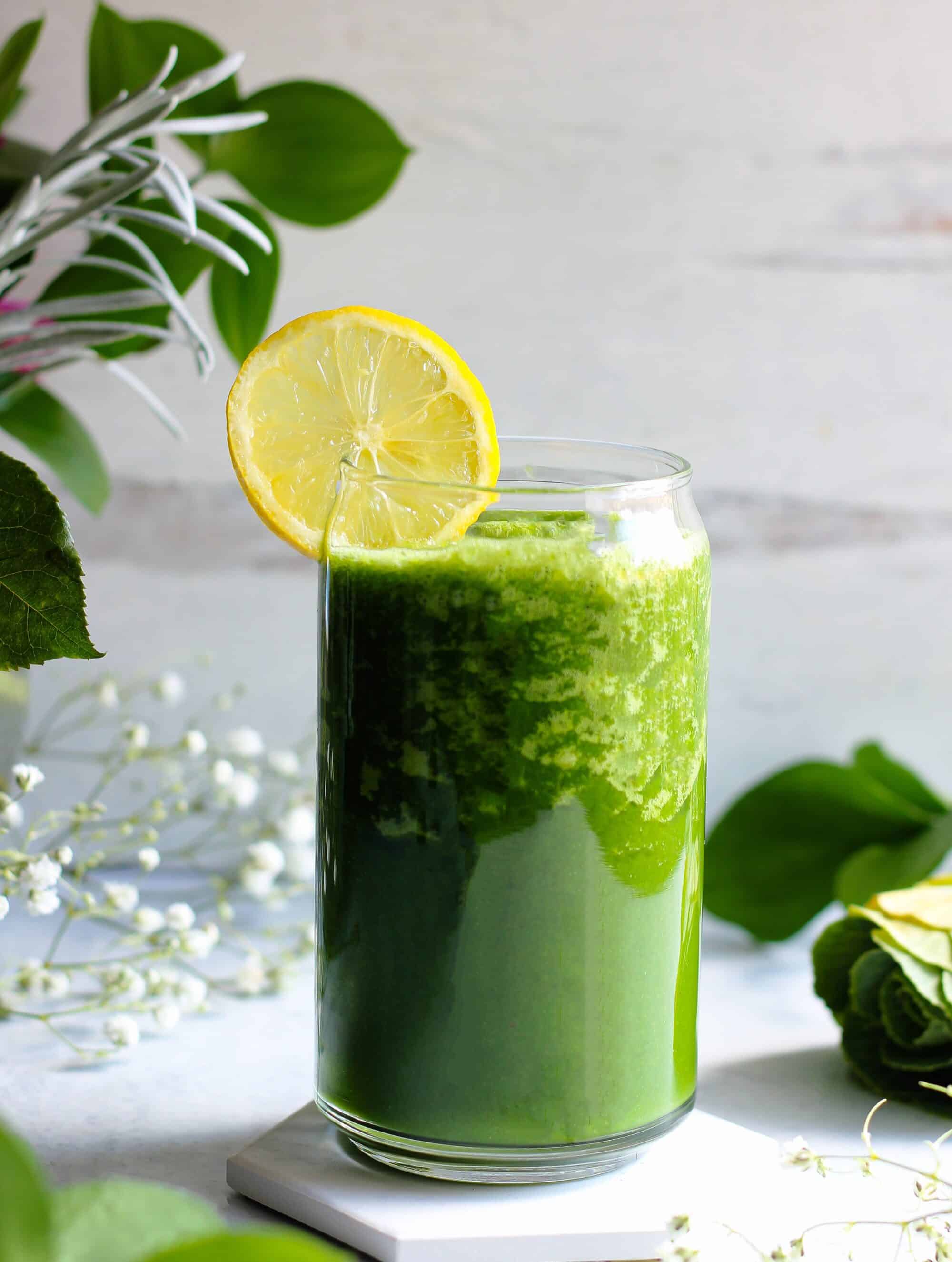 breakfast mint smoothie