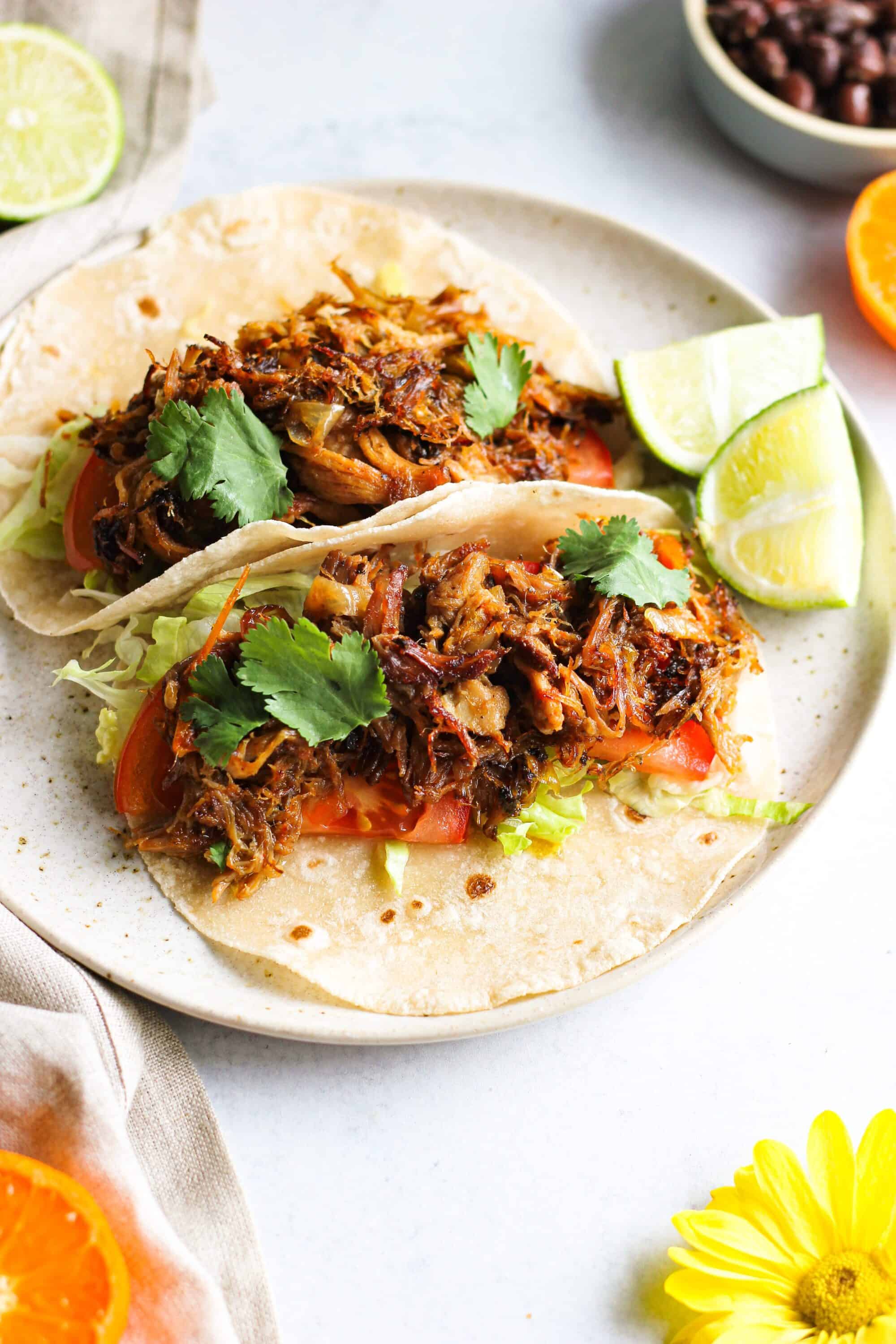 easy pork carnitas in slow cooker