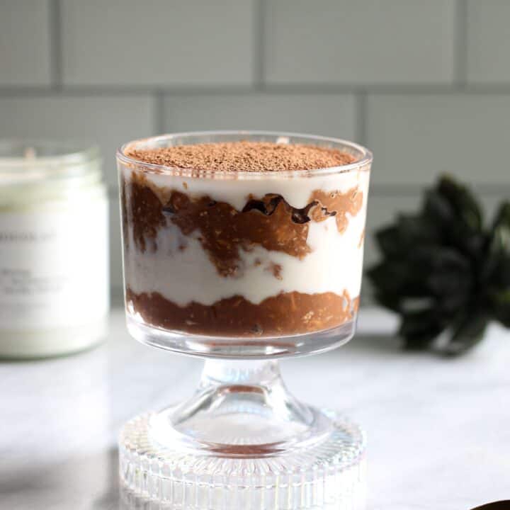 tiramisu overnight oats