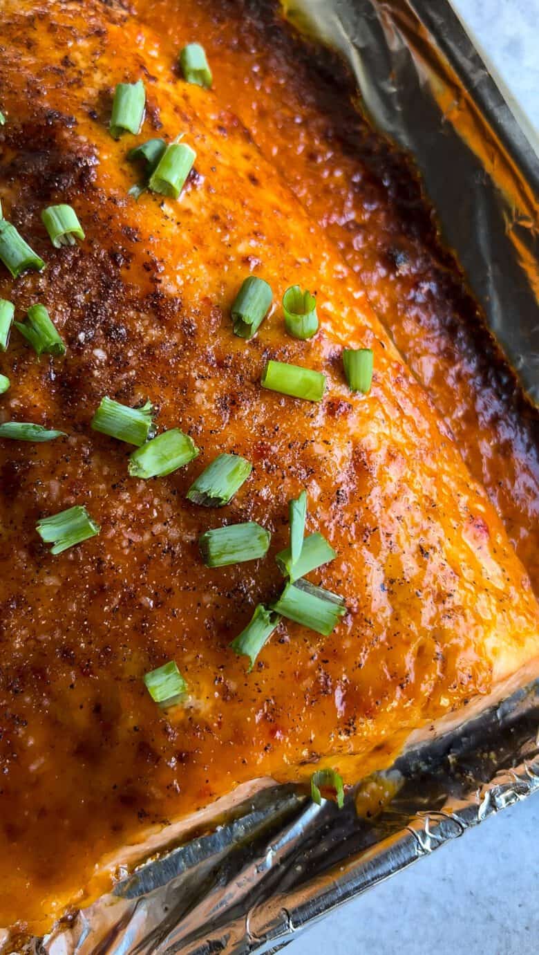 Air Fryer Bang Bang Salmon Milk Free Mom