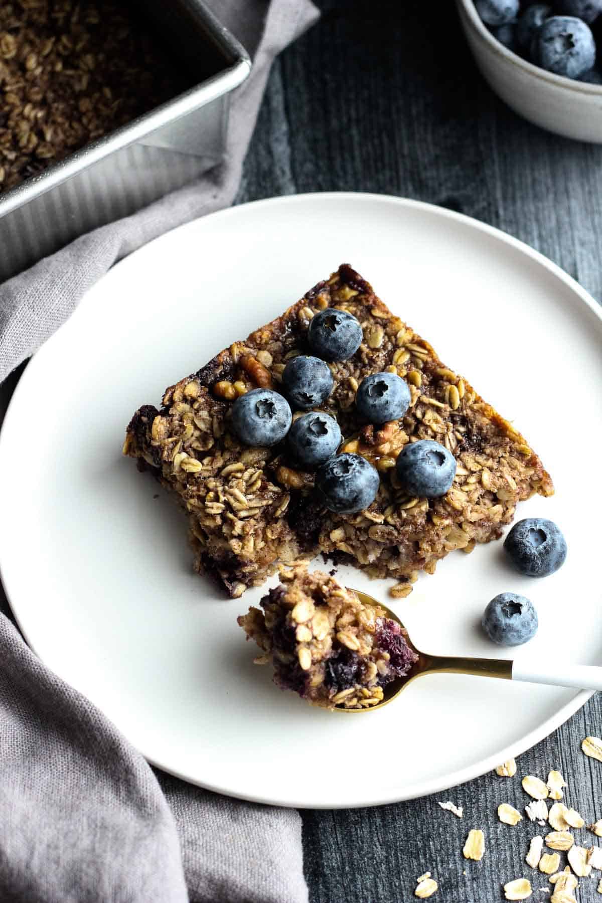 gluten free baked oatmeal vegan