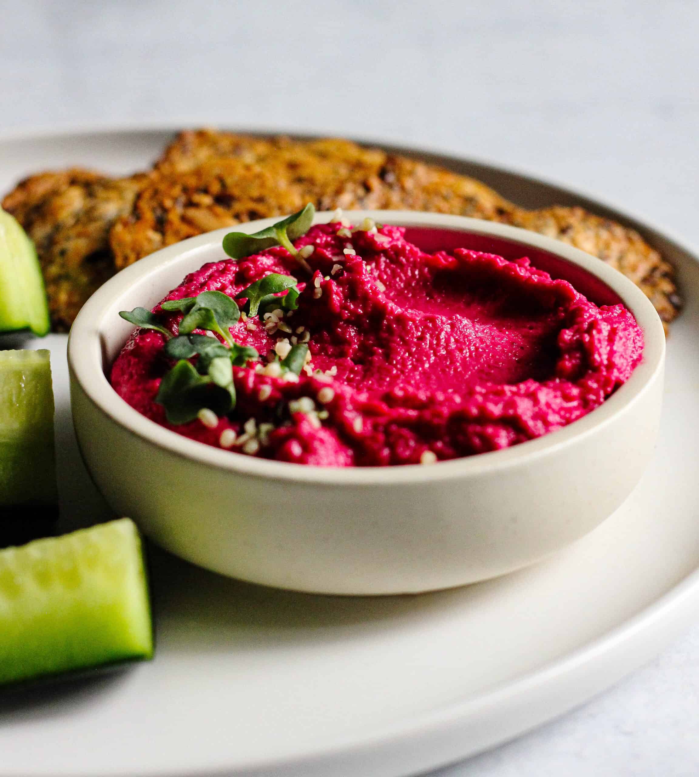 roasted beet hummus