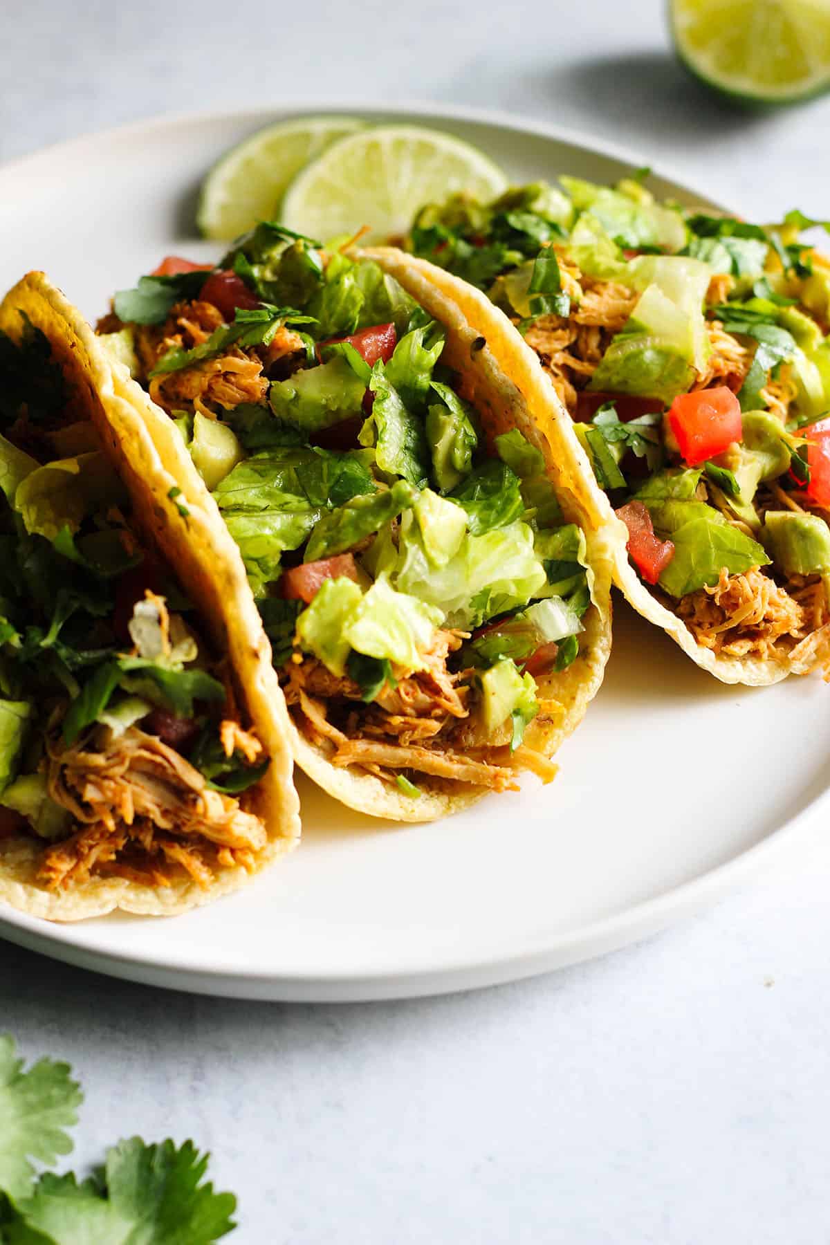 Crockpot Shredded Chicken for Tacos - Milk Free Mom