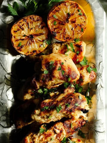 lemon garlic marinated chicken