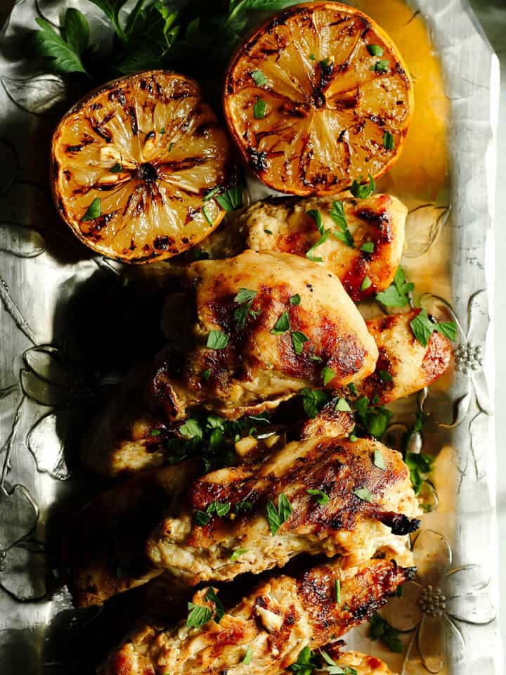 lemon garlic marinated chicken