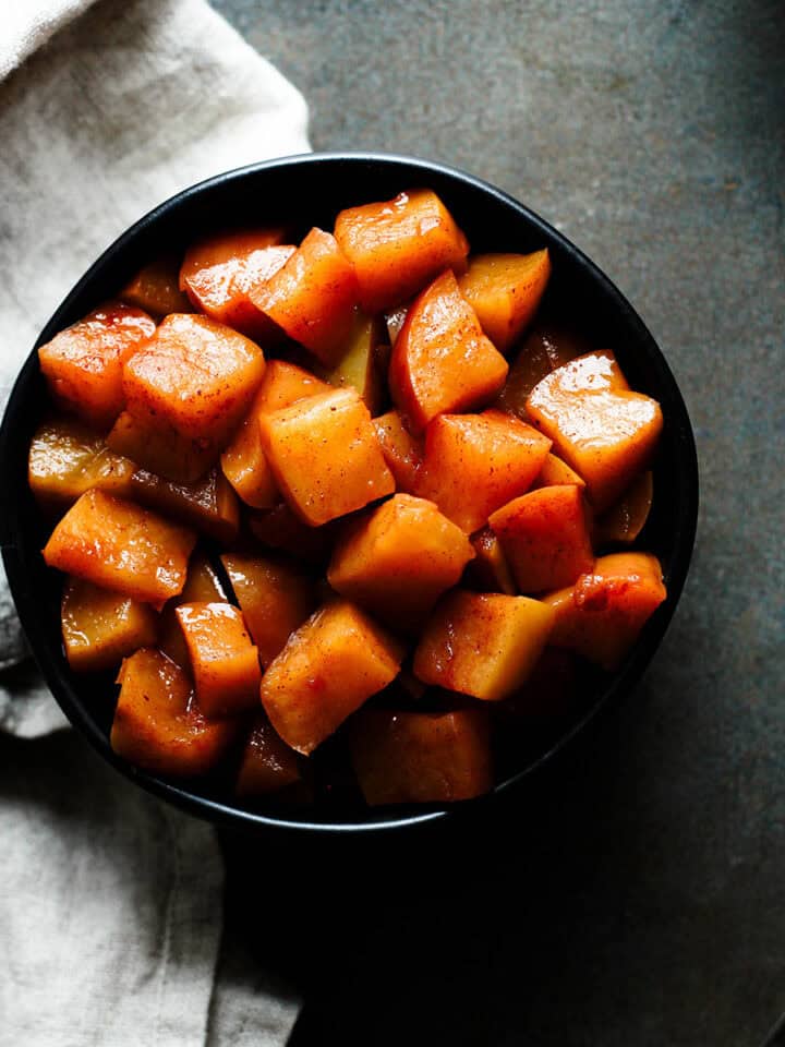 dairy free stewed apples