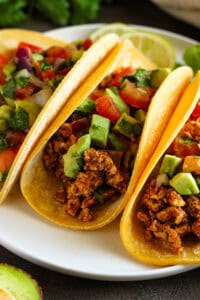 ground chicken taco meat