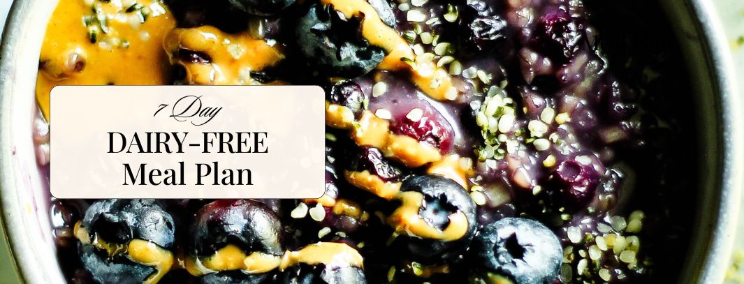 7 day dairy free gluten free meal plan